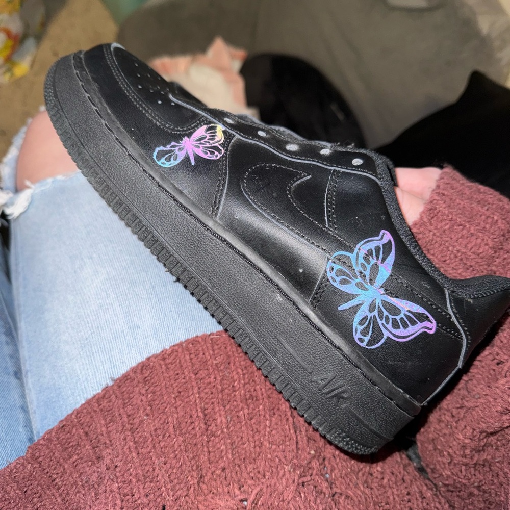 Black Butterfly AF1’s